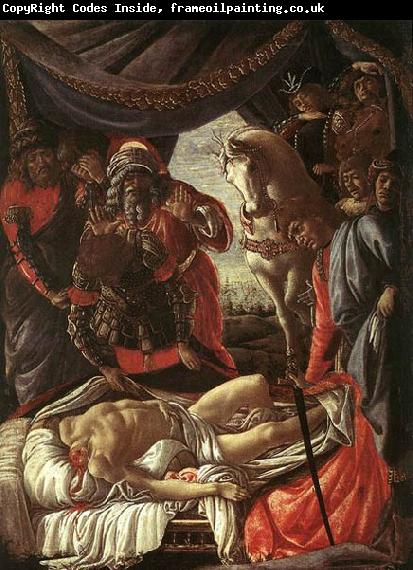 BOTTICELLI, Sandro The Discovery of the Murder of Holofernes